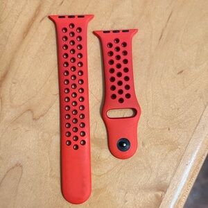 Nike Red Sport Band for Apple Watch
